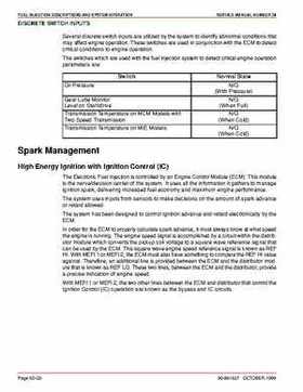 Mercury Mercruiser GM V-8 305 CID / 350 CID Engines Service Manual., Page 473