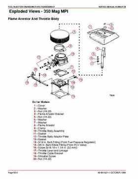 Mercury Mercruiser GM V-8 305 CID / 350 CID Engines Service Manual., Page 493