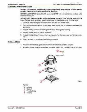 Mercury Mercruiser GM V-8 305 CID / 350 CID Engines Service Manual., Page 502