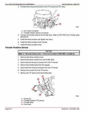 Mercury Mercruiser GM V-8 305 CID / 350 CID Engines Service Manual., Page 503