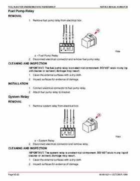 Mercury Mercruiser GM V-8 305 CID / 350 CID Engines Service Manual., Page 509