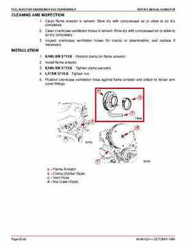 Mercury Mercruiser GM V-8 305 CID / 350 CID Engines Service Manual., Page 517