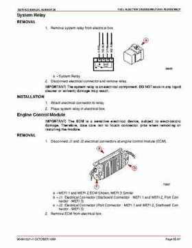 Mercury Mercruiser GM V-8 305 CID / 350 CID Engines Service Manual., Page 536