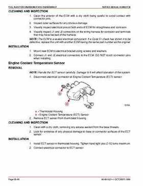 Mercury Mercruiser GM V-8 305 CID / 350 CID Engines Service Manual., Page 537