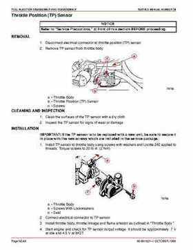 Mercury Mercruiser GM V-8 305 CID / 350 CID Engines Service Manual., Page 553
