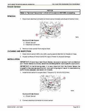 Mercury Mercruiser GM V-8 305 CID / 350 CID Engines Service Manual., Page 574