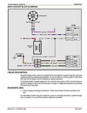 Mercury Mercruiser GM V-8 305 CID / 350 CID Engines Service Manual., Page 674