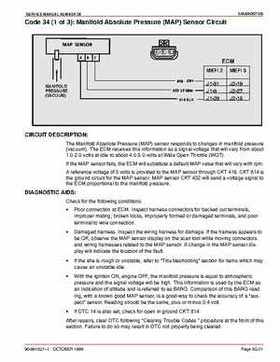 Mercury Mercruiser GM V-8 305 CID / 350 CID Engines Service Manual., Page 698