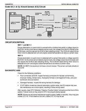 Mercury Mercruiser GM V-8 305 CID / 350 CID Engines Service Manual., Page 705
