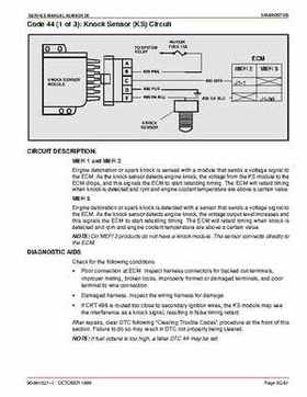 Mercury Mercruiser GM V-8 305 CID / 350 CID Engines Service Manual., Page 708