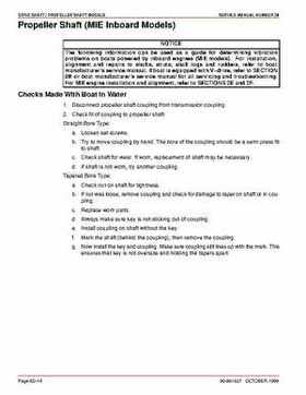 Mercury Mercruiser GM V-8 305 CID / 350 CID Engines Service Manual., Page 873